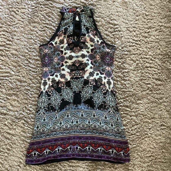 Xhilaration (juniors) Multicolor Patterned Dress - Picture 3 of 4